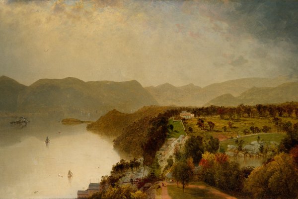 View from Cozzen's Hotel near West Point, N.Y.