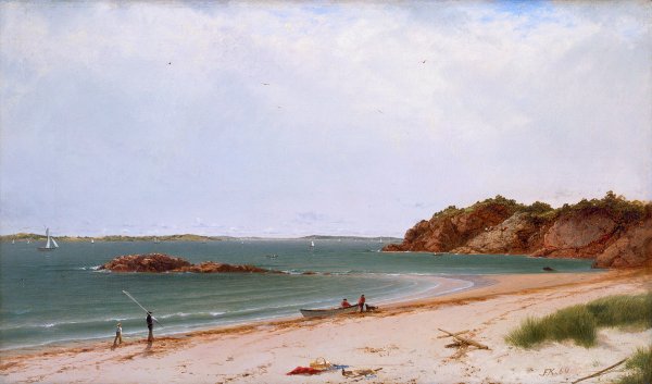 View of the Beach at Beverly, Massachusetts